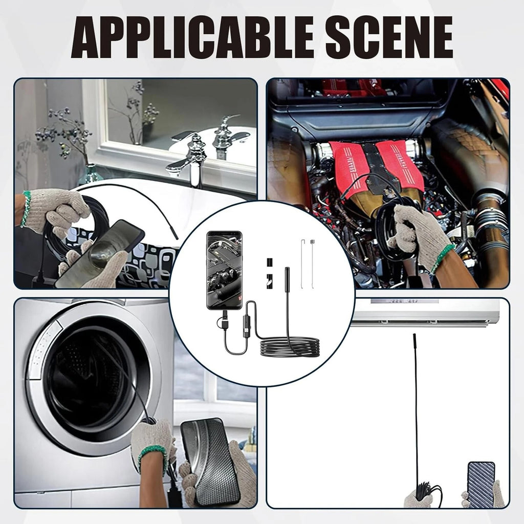 كاميرا إندوسكوب 5 متر  (camera endoscope 5m)